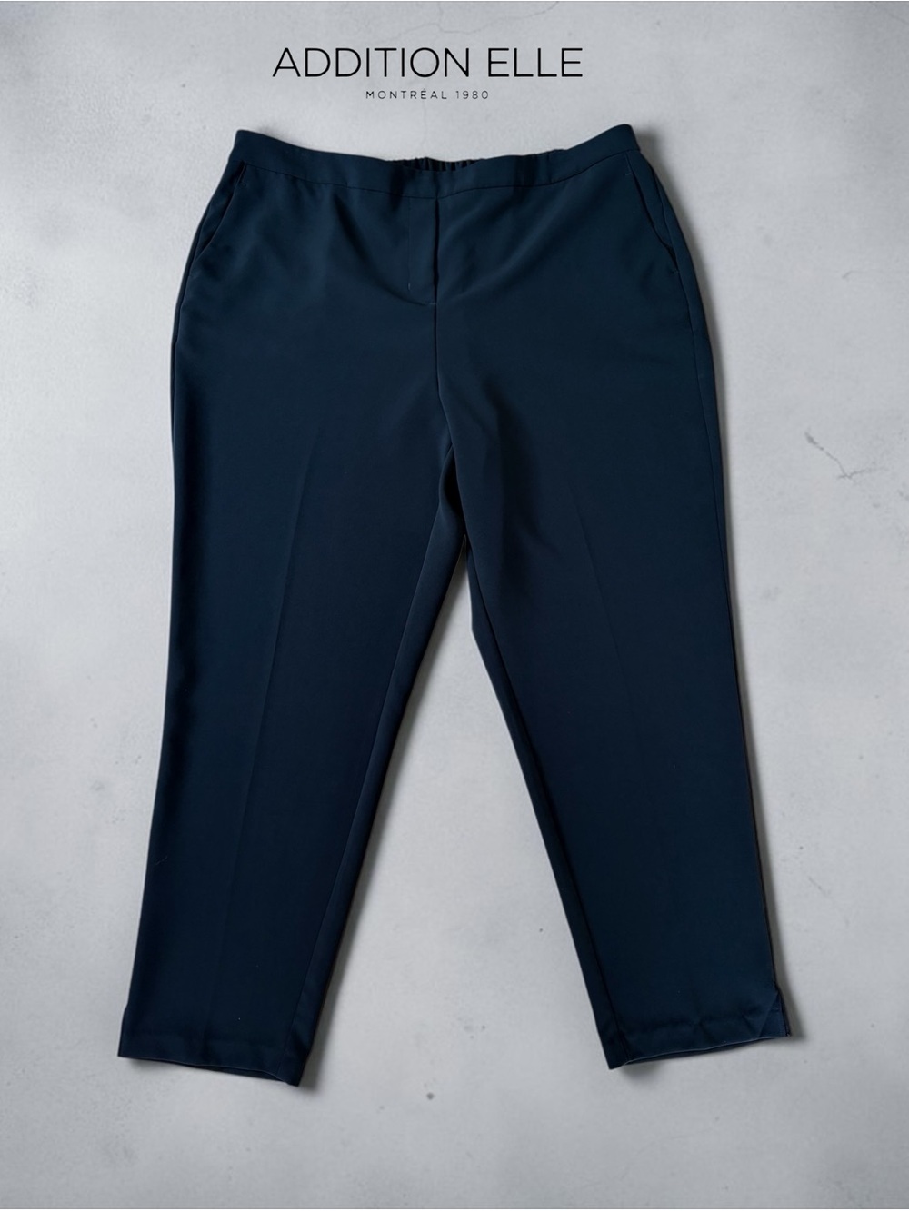 Addition Elle, Black Dress Pants, Plus Size 20W, Straight Leg